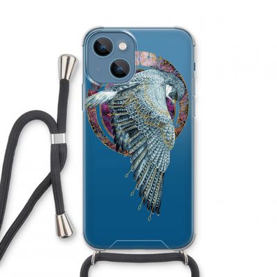 Golden Falcon: iPhone 13 mini Transparant Hoesje met koord