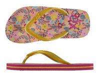 XQ Footwear teenslippers meisjes roze/geel - thumbnail