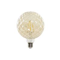 Ledlamp DKD Home Decor Amber 4 W E27 450 lm 12 x 12 x 16,5 cm