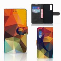 Huawei P30 | Book Case | Polygon Color