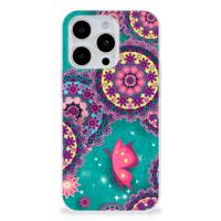 iPhone 15 Pro Max | Hoesje maken | Cirkels en Vlinders