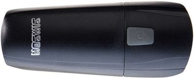 Simson Koplamp amaze led batterijen zwart