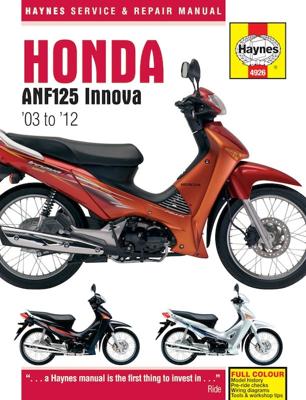 Honda ANF125 Innova Scooter (03 - 12) 4926