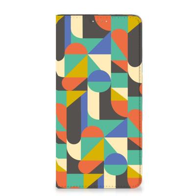 Samsung Galaxy A14 4G | Hoesje met Magneet | Funky Retro Samsung Galaxy A14 4G | Hoesje met Magneet | Funky Retro