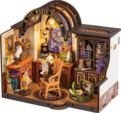 Robotime The Magic Study Miniatuurhuisje Bouwpakket Modelbouw