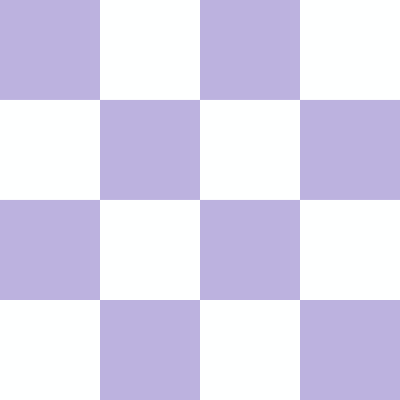 Wit en paars motief tegels behang