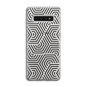 Magic pattern: Samsung Galaxy S10 4G Transparant Hoesje