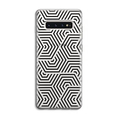 Magic pattern: Samsung Galaxy S10 4G Transparant Hoesje