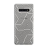 Magic pattern: Samsung Galaxy S10 4G Transparant Hoesje