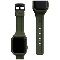 Urban Armor Gear Scout+ Strap & Case Horlogeband + beschermhoes 45 mm Vaal olijf-bruin Watch Series 7, Watch Series 8, Watch Series 9 - thumbnail