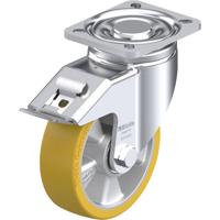 Blickle LH-ALTH 125K-1-FI Zwenkwiel met rem Wieldiameter: 125 mm Draagvermogen (max.): 550 kg 1 stuk(s)