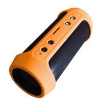 XJB-j2 waterdichte schokbestendige Bluetooth Speaker silicone case voor JBL charge 2 + (geel)
