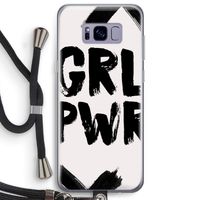 Girl Power #2: Samsung Galaxy S8 Plus Transparant Hoesje met koord