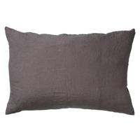 Dutch Decor Linn kussenhoes 40x60 cm - Charcoal Gray