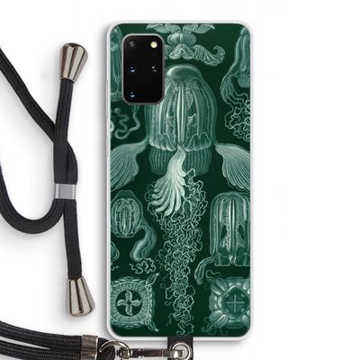Haeckel Cubomedusae: Samsung Galaxy S20 Plus Transparant Hoesje met koord