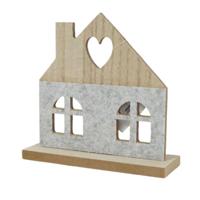 Decoratie huisje 14 cm | 24 stuks