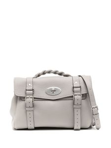 Mulberry sac porté épaule Gea à fini grainé - Gris