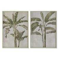 Schilderij Home ESPRIT Kristal Spar 70 x 4 x 100 cm (2 Stuks)