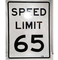 Speed Limit 65 Bord Groot - USA Origineel 91,5 x 121,5 cm