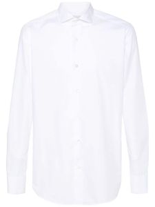 D4.0 chemise en popeline de coton - Blanc