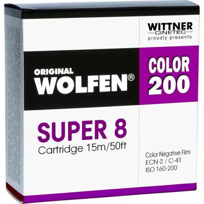 Wolfen Color 200 Super 8, ISO 250-400 met ontwikkeling 2K scan download