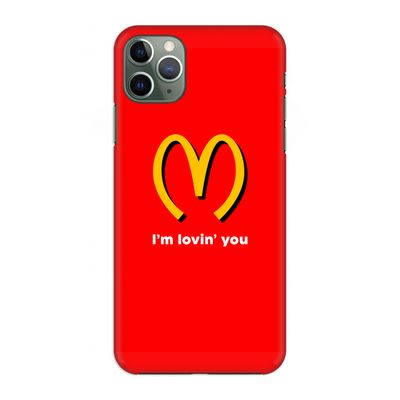 I'm lovin' you: Volledig geprint iPhone 11 Pro Max Hoesje