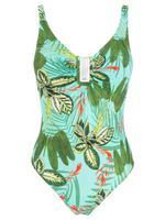 Lygia & Nanny maillot de bain Mirassol à imprimé tropical - Noir