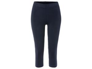 esmara Dames capri-legging (M (40/42), Marineblauw)