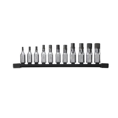 Milwaukee 3/8-rijige metrische inbusdopsleutelset (11-delig) - 4932480567