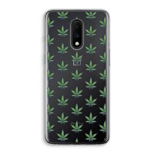 Weed: OnePlus 7 Transparant Hoesje