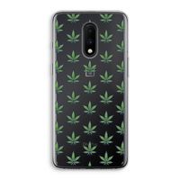 Weed: OnePlus 7 Transparant Hoesje