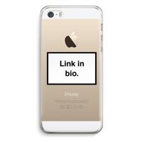 Link in bio: iPhone 5 / 5S / SE Transparant Hoesje