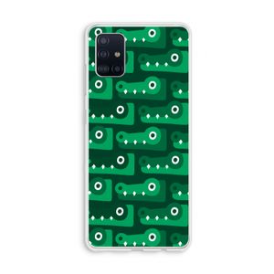 Crocs: Galaxy A51 4G Transparant Hoesje