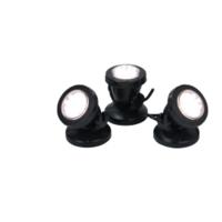 Aquaking LED-12-3 Vijververlichting Set - 3 Energiezuinige Lampen met Lichtsensor en Compact Design