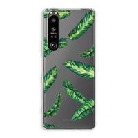 Lange bladeren: Sony Xperia 1 III Transparant Hoesje