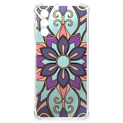 Samsung Galaxy M13 4G | M23 Case Purple Flower Samsung Galaxy M13 4G | M23 Case Purple Flower