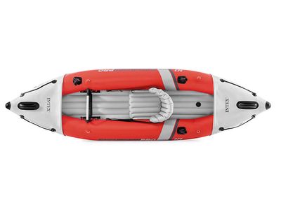 Intex Opblaaskajak excursion pro k1 305 cm vinyl rood 3-delig