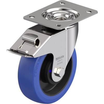 Blickle LEX-POBS 160XKA-FI RVS zwenkwiel Wieldiameter: 160 mm Draagvermogen (max.): 300 kg 1 stuk(s)