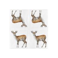 Esschert Design Servetten ree 33x33cm