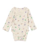 HEMA Nijntje Newborn Meegroei Overslagromper Ecru (ecru)