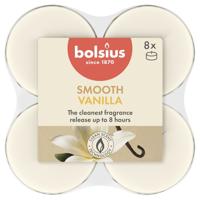 Bolsius maxilicht true scents vanilla 8 stuks
