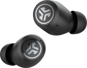 JLab IEUEBJBANCRBLK82 hoofdtelefoon/headset Hoofdtelefoons True Wireless Stereo (TWS) In-ear Oproepen/muziek Bluetooth Zwart