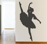 Sticker lenige ballerina Sticker lenige ballerina