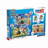 Set van 4 Puzzels The Paw Patrol Clementoni Edukit - thumbnail