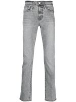 FRAME jean skinny à taille basse - Gris