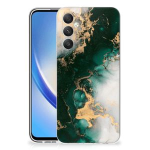 TPU Siliconen Hoesje voor Samsung Galaxy A05S Marmer Groen