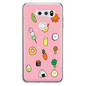 Happy bento friends: LG V30 Transparant Hoesje