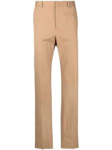 Valentino Garavani pantalon chino à plis marqués - Tons neutres