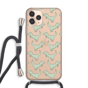 Dinos: iPhone 11 Pro Transparant Hoesje met koord