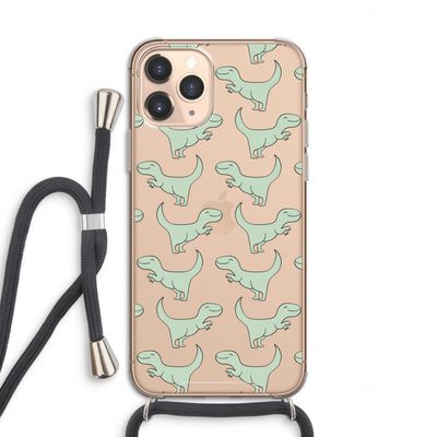Dinos: iPhone 11 Pro Transparant Hoesje met koord